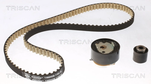 Correia do mecanismo de distribuição de gás, kit 1654509080 Peugeot/Citroen
