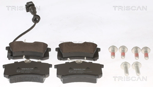 Sapatas do freio traseiras de disco Skoda Felicia I 791, 6U1
