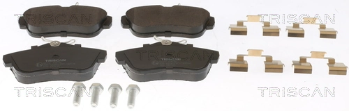  Sapatas do freio traseiras de disco Citroen Jumpy II сaixa (2007 - 2016) II