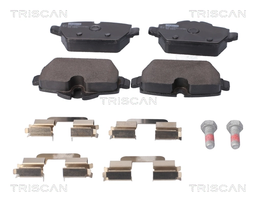 Sapatas do freio traseiras de disco 1623061880 Peugeot/Citroen
