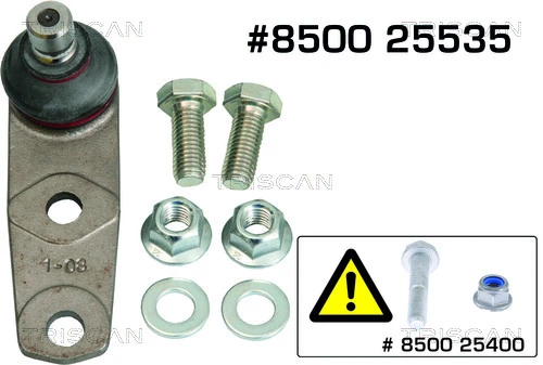 Suporte de esfera inferior Polcar R516
