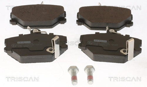 Sapatas do freio dianteiras de disco para Smart FORTWO  451