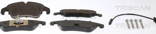  Sapatas do freio dianteiras de disco Audi A4 Avant B8 carrinha (8K5) (2007 - 2015) Avant B8
