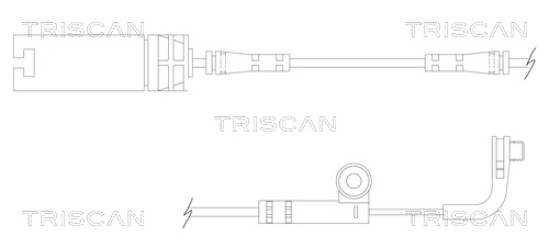 Sensor dianteiro de desgaste das sapatas do freio BMW 5 preço, a partir de 5,44 USD