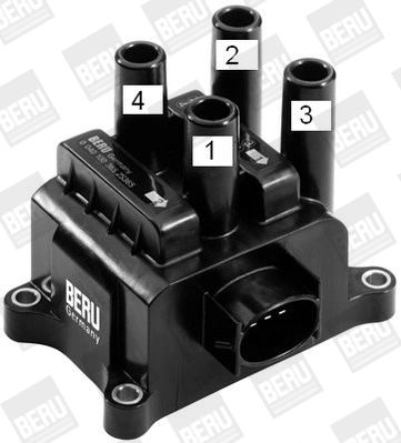 Bobina de ignição para Ford Fiesta Mk5 JH, JD