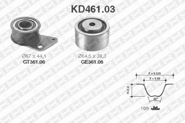 Compre Correia do mecanismo de distribuição de gás, kit Land Rover Discovery 1