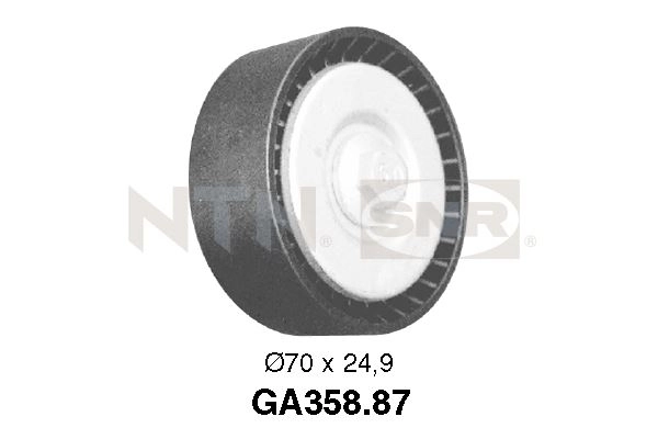 504106751 Fiat/Alfa/Lancia Rolo de reguladora de tensão da correia de transmissão