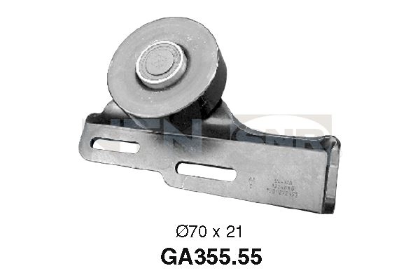 Rolo de reguladora de tensão da correia de transmissão para Renault Megane KA0, KA1