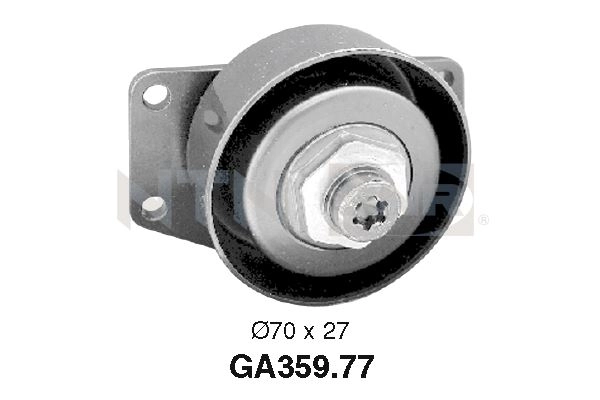 Rolo de reguladora de tensão da correia de transmissão Kraft 1225770 preço, a partir de 57,10 USD
