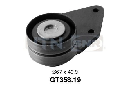 Compre 99461357 Iveco Rolo parasita da correia do mecanismo de distribuição de gás