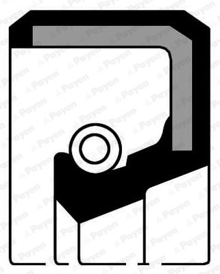 Compre S3029600 Glaser Vedação traseira de cambota de motor