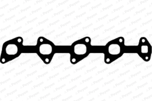 Vedante de tubo coletor de escape para Opel Frontera B 6B