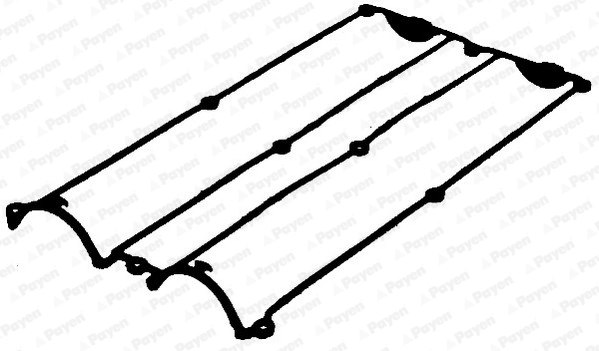 Vedante de tampa de válvulas de motor Ford Fiesta Mk3 GFJ