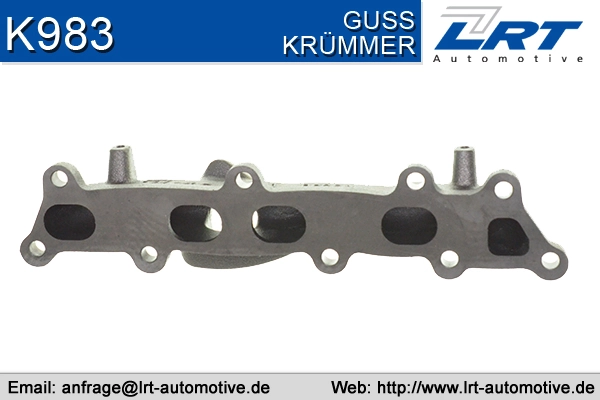  Tubo coletor de escape Honda Civic VIII hatchback (FK, FN) (2005 - 2012) VIII
