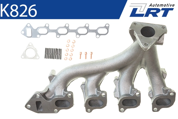  Tubo coletor de escape Mercedes A hatchback (W169) (2004 - 2012) 