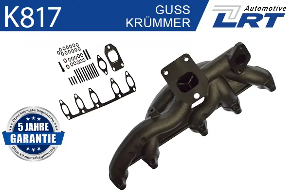  Tubo coletor de escape Volkswagen Transporter T4 сaixa (70A, 70H, 7DA, 7DH) (1990 - 2003) T4