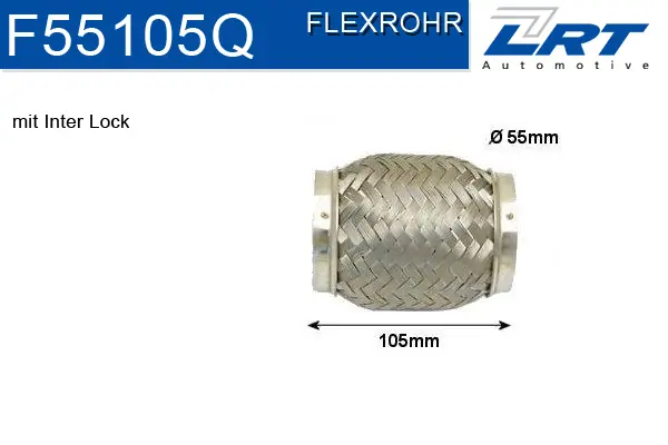 Ondulação do silenciador Audi A4 B7 sedan (8EC) (2004 - 2008) B7