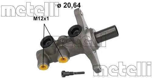  Cilindro mestre do freio Hyundai Accent IV sedan (RB) (2010 - 2014) IV