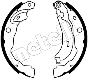 Sapatas do freio traseiras de tambor Renault (RVI) 440603457R preço, a partir de 48,27 USD