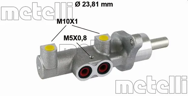  Cilindro mestre do freio Alfa Romeo Giulietta hatchback (940) (2010 - 2020) 