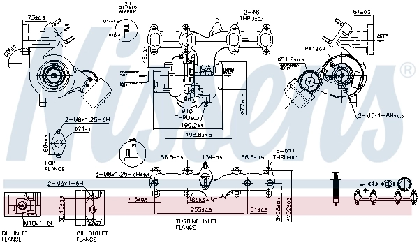 Turbina Nissens 93172