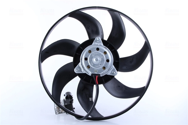 Ventilador elétrico de esfriamento montado (motor + roda de aletas) Nissens 850091 preço, a partir de 191,59 USD