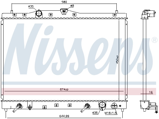  Nissens 68116