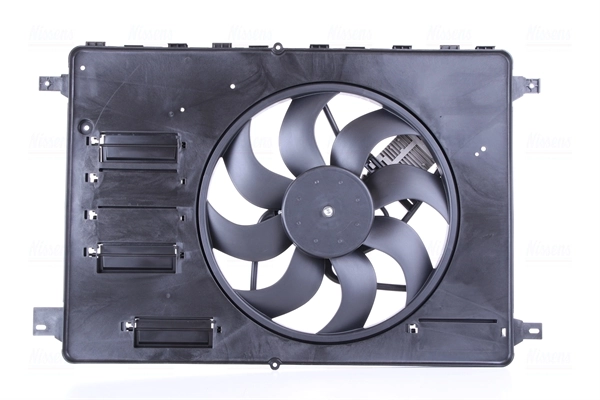 85915 Nissens Difusor do radiador de esfriamento, montado com motor e roda de aletas