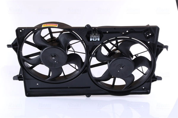 85214 Nissens Difusor do radiador de esfriamento, montado com motor e roda de aletas