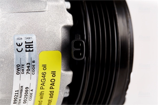 Compressor de aparelho de ar condicionado 890211 Nissens