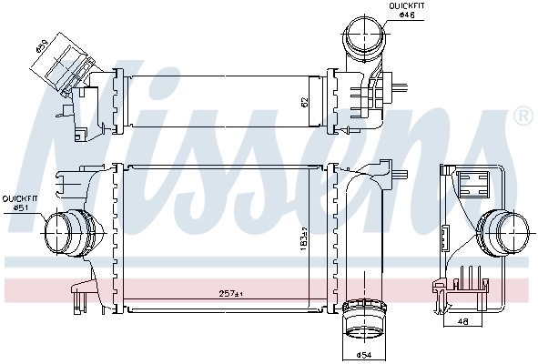 Radiador de intercooler Nissan Micra preço, a partir de 115,71 USD