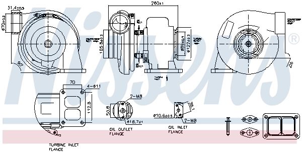 Turbina Volvo Trucks TRUCK FH12 preço, a partir de 578,89 USD