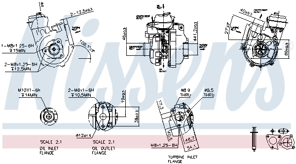 Turbina Nissens 93223