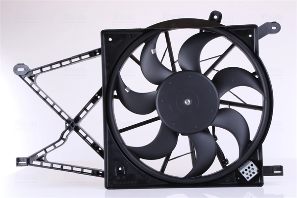85154 Nissens Difusor do radiador de esfriamento, montado com motor e roda de aletas