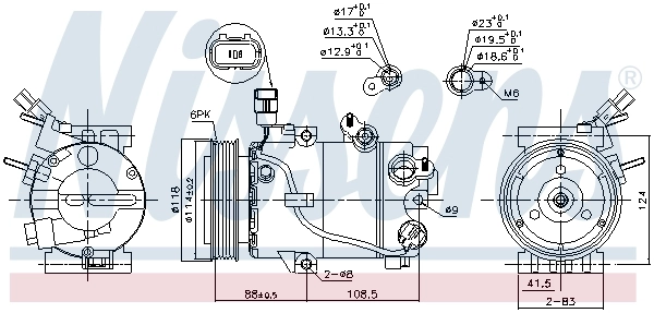  Nissens 890564