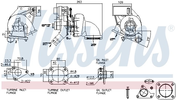 Turbina Nissens 93517