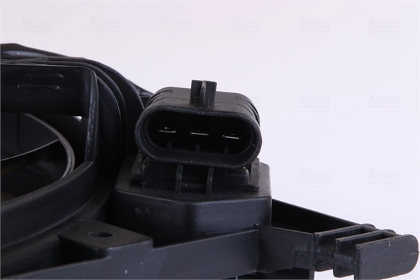 Ventilador elétrico de esfriamento montado (motor + roda de aletas) direito 85195 Nissens