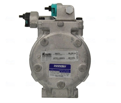 Compressor de aparelho de ar condicionado Nissens 89271 preço, a partir de 389,89 USD