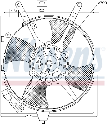 Ventilador elétrico de esfriamento montado (motor + roda de aletas) Volvo S40 preço, a partir de 136,46 USD