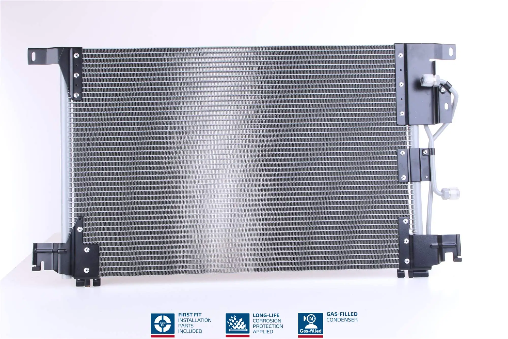  Radiador de aparelho de ar condicionado Mercedes Benz Truck TRUCK ACTROS camião de plataforma/chassis (1996 - 2003) 