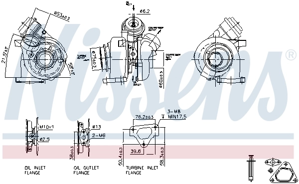 Turbina para Mercedes ML/GLE  W163