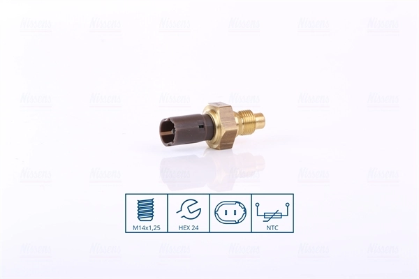  Sensor de temperatura do fluido de esfriamento Renault 21 сaixa (S48) (1986 - 1994) 