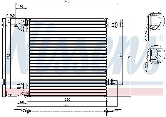 Compre Radiador de aparelho de ar condicionado Mercedes ML/GLE 
