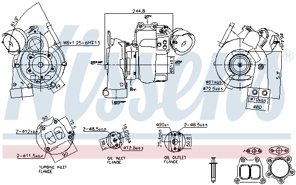 Turbina MAN 51091017011