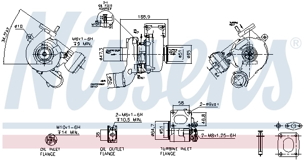 Turbina Fiat Stilo preço, a partir de 134,55 USD