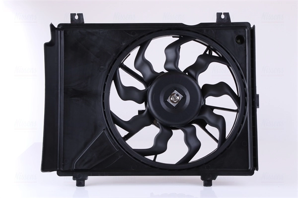 85894 Nissens Difusor do radiador de esfriamento, montado com motor e roda de aletas