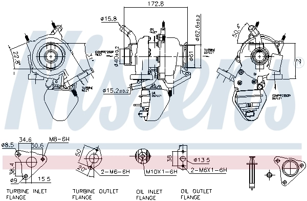 93342 Nissens Turbina