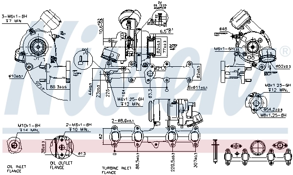 Turbina Nissens 93099