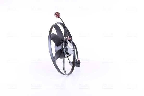 Ventilador elétrico de esfriamento montado (motor + roda de aletas) Depo/Loro/Abakus 0530140043