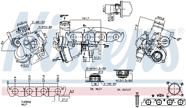 Turbina Audi TT  8J3